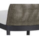 Calandri 36 inch Black / Louis Cream Outdoor Counter Stool